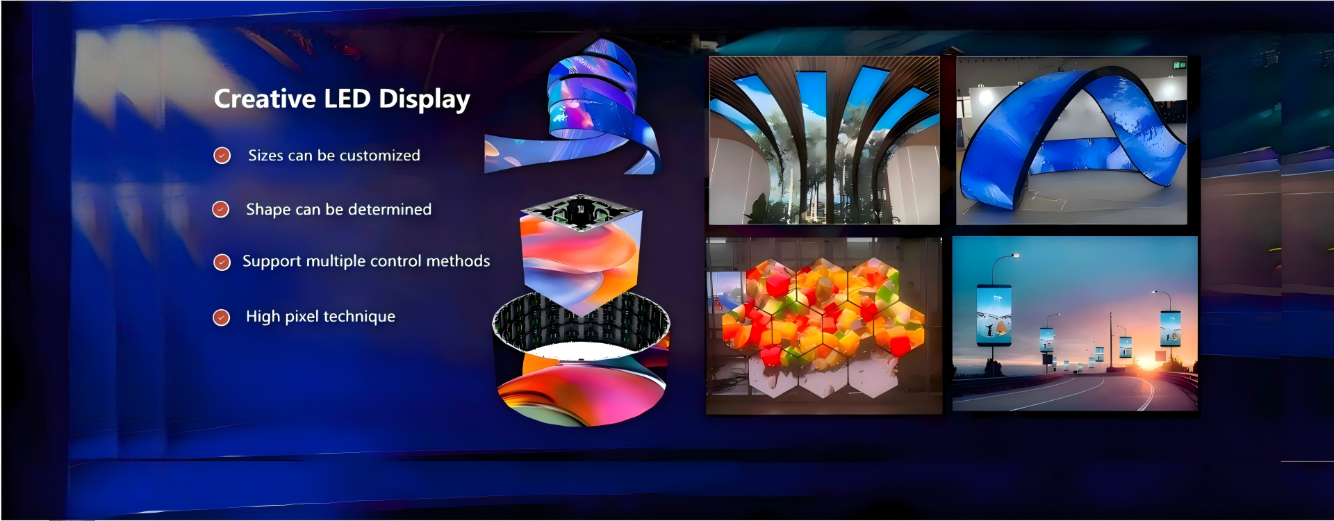 品質 屋内LED表示 工場