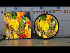 屋外のラウンド LED ディアプレイスクリーン