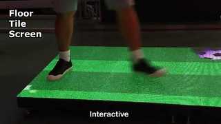 フルカラー LED ディスプレイ/フロア タイル LED スクリーン