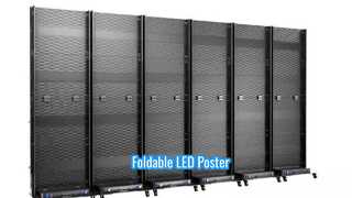 P2.5 屋内広告用折りたたみ式 LED ポスター スクリーン