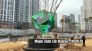 キューブ LED ビデオ ディスプレイ