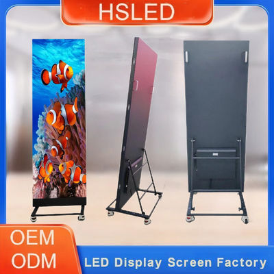 4G / 5G / Wifi / USB コントロール デジタル広告 LEDポスターディスプレイ