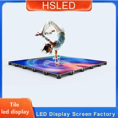 フルカラーLEDディスプレイフロアタイル LEDスクリーン センサリLEDスクリーン